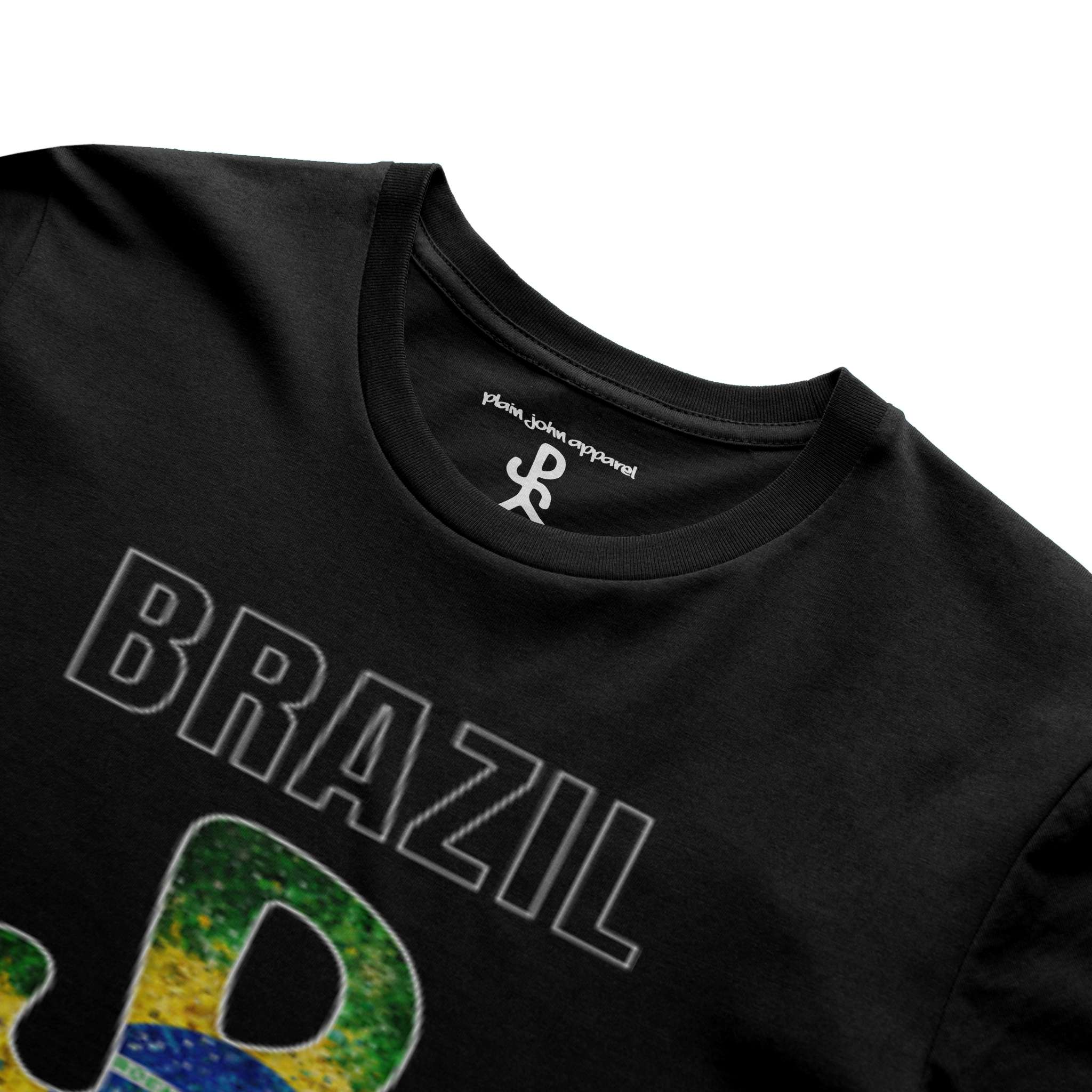 Brazil Black Running Man Tee