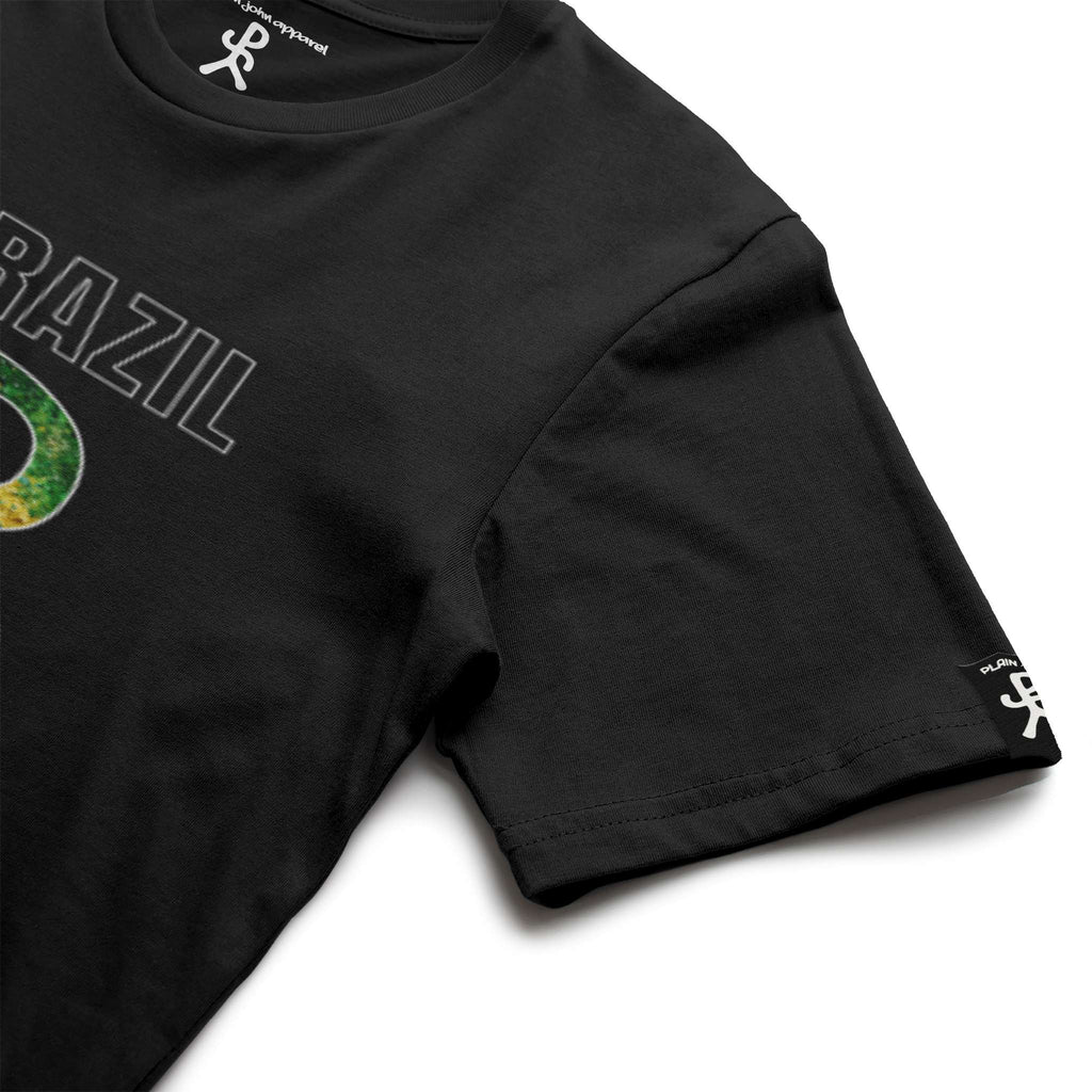 Brazil Black Running Man Tee
