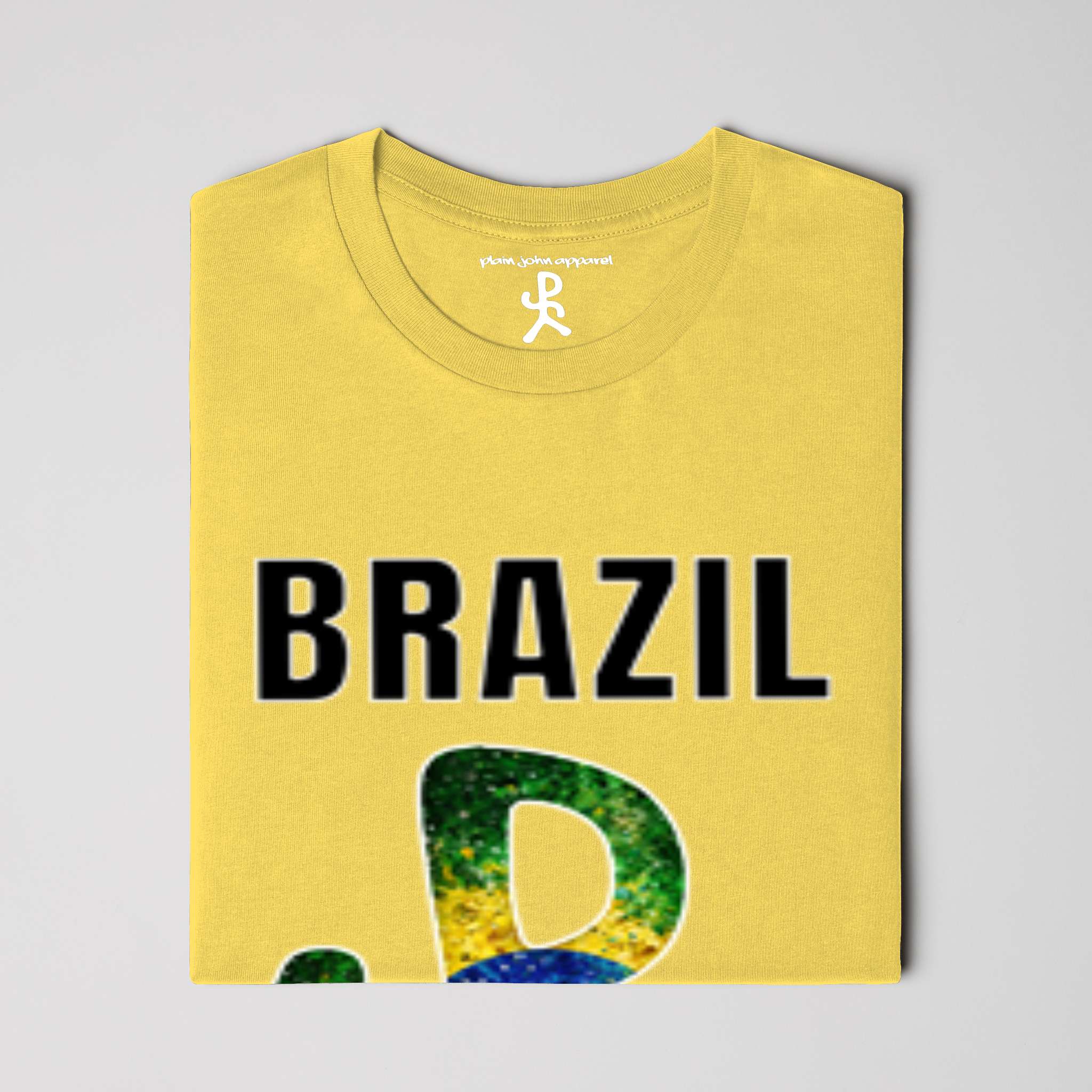 Brazil Yellow Running Man Tee