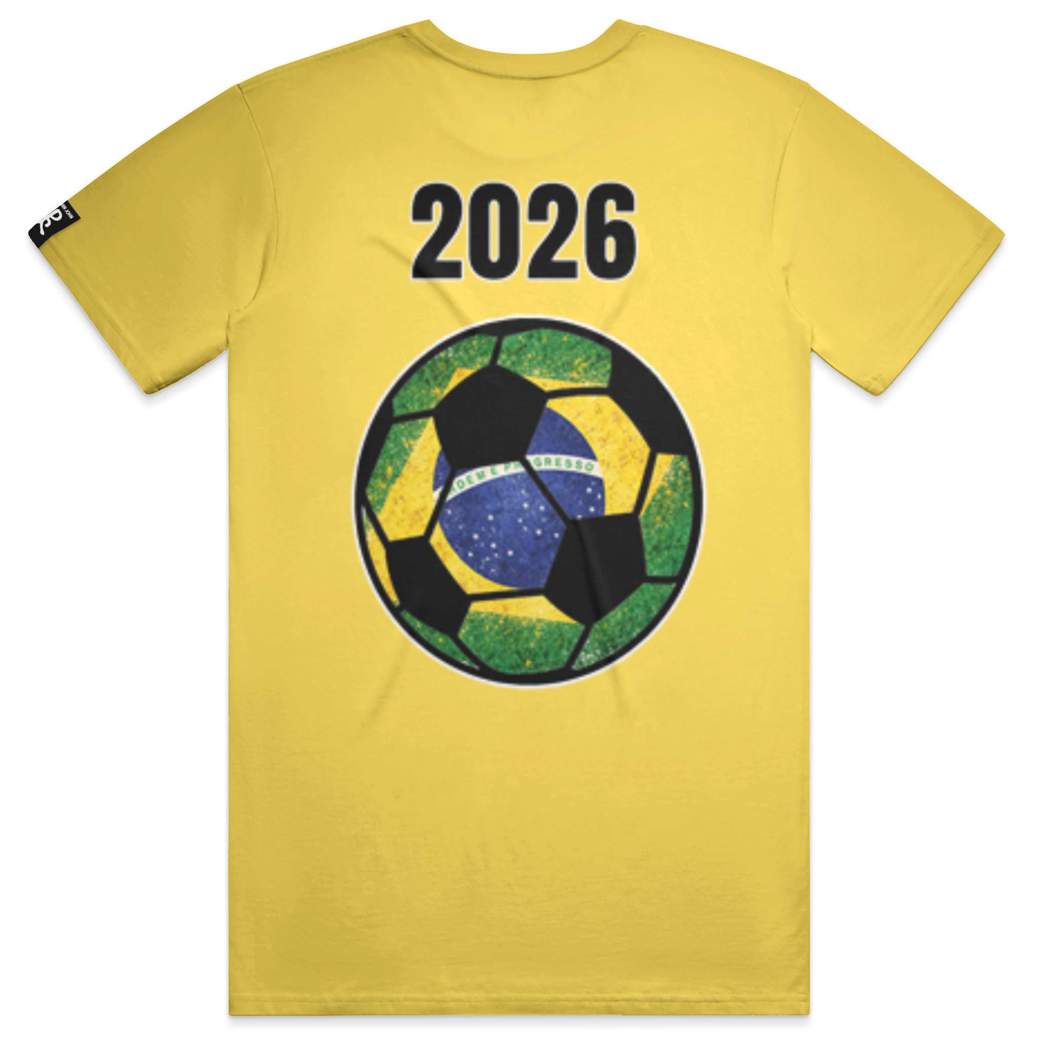 Brazil Yellow Running Man Tee