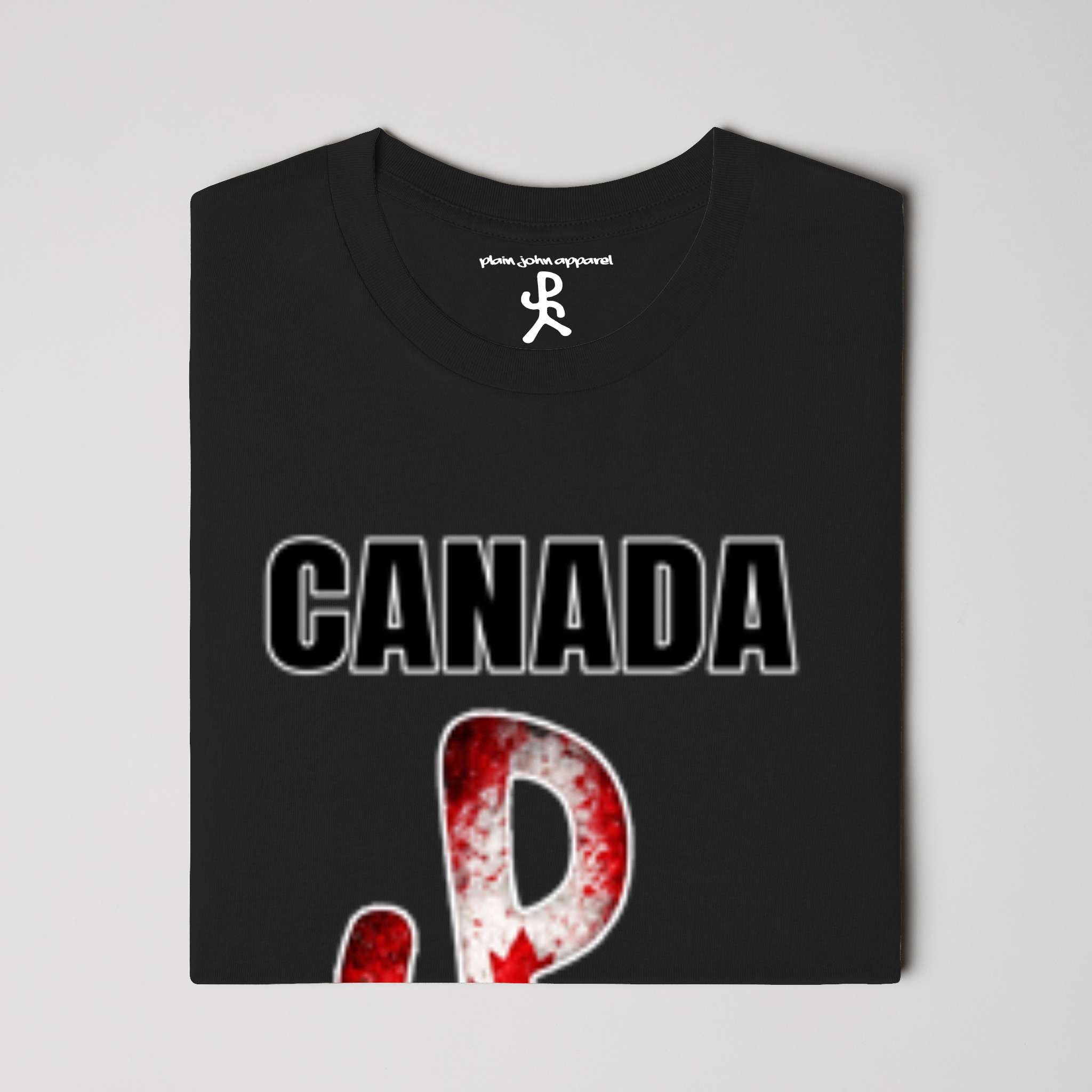 Canada Black Running Man Tee