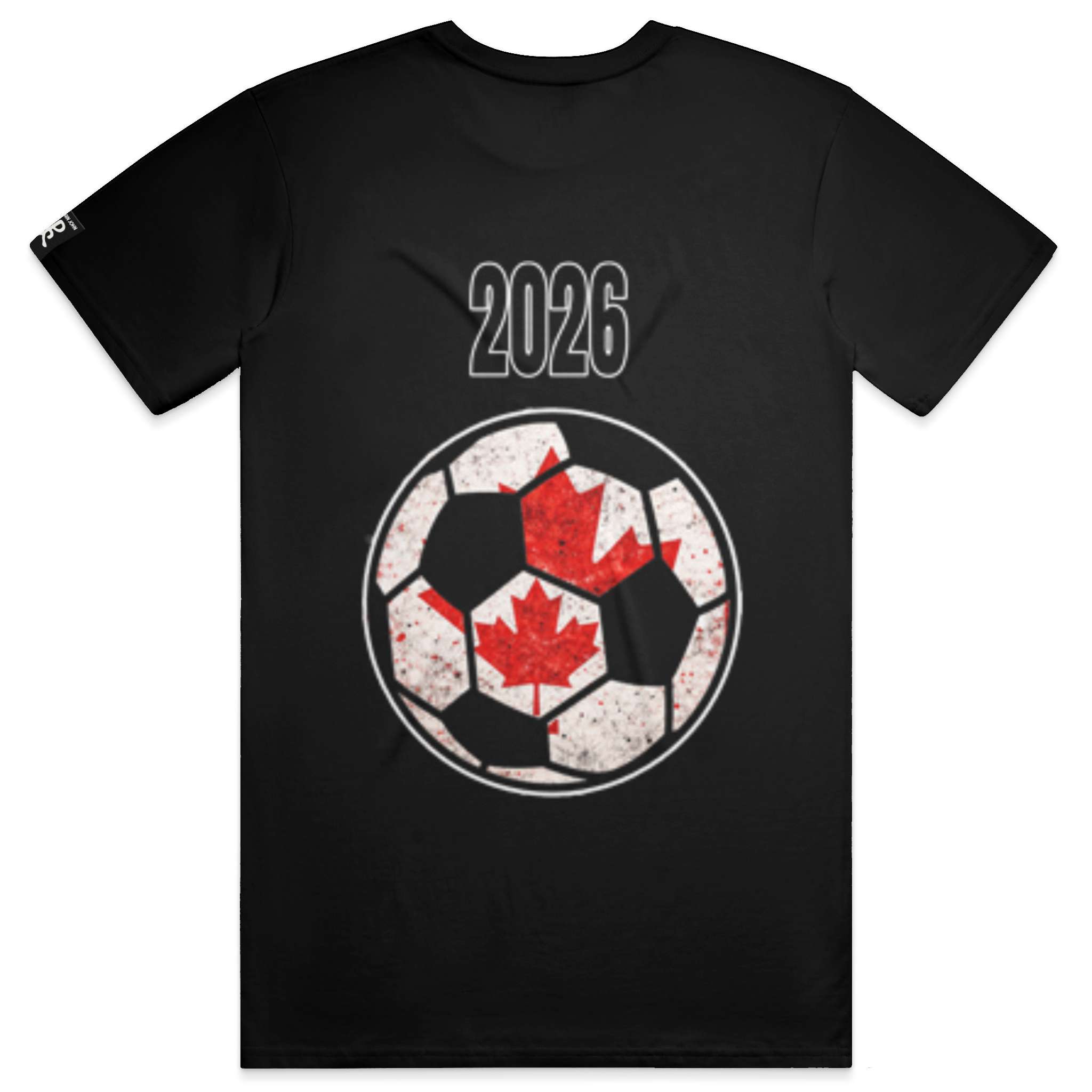 Canada Black Running Man Tee