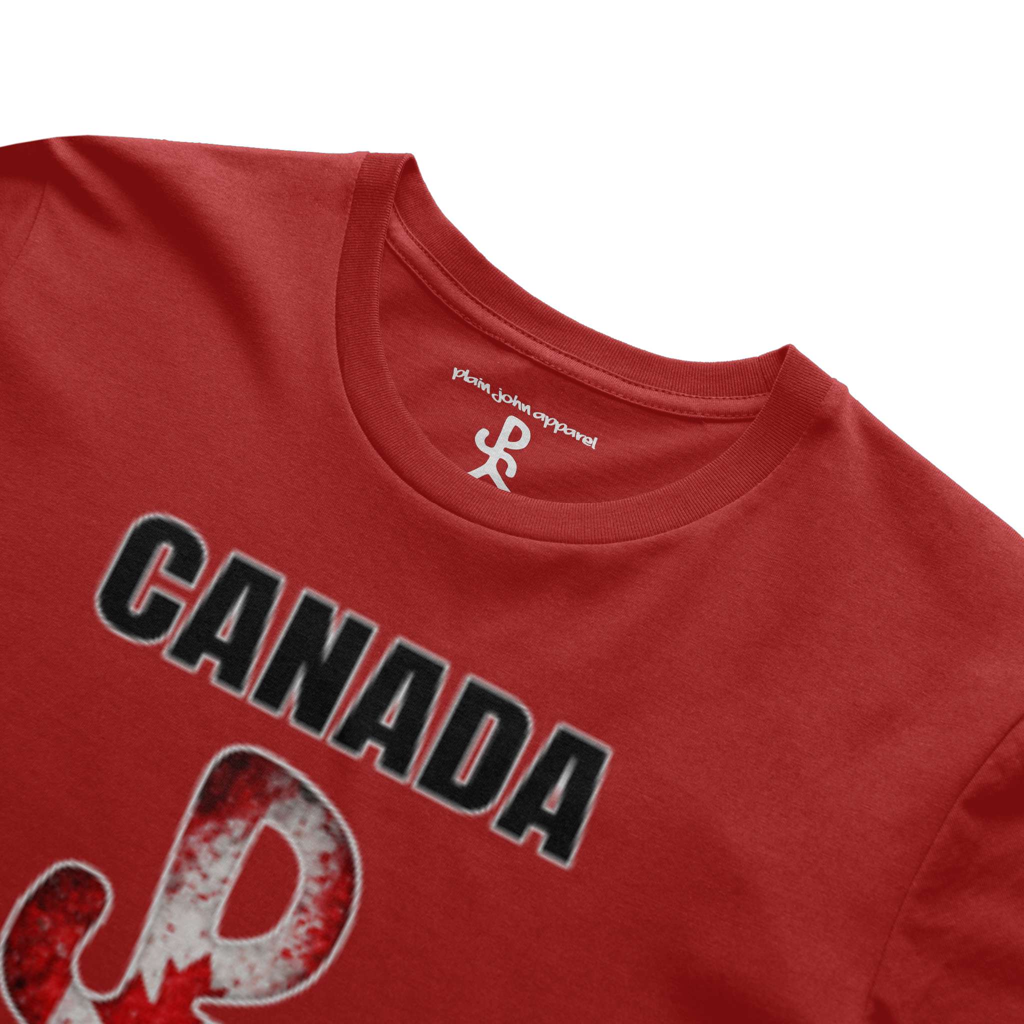 Canada Canvas Red Running Man Tee