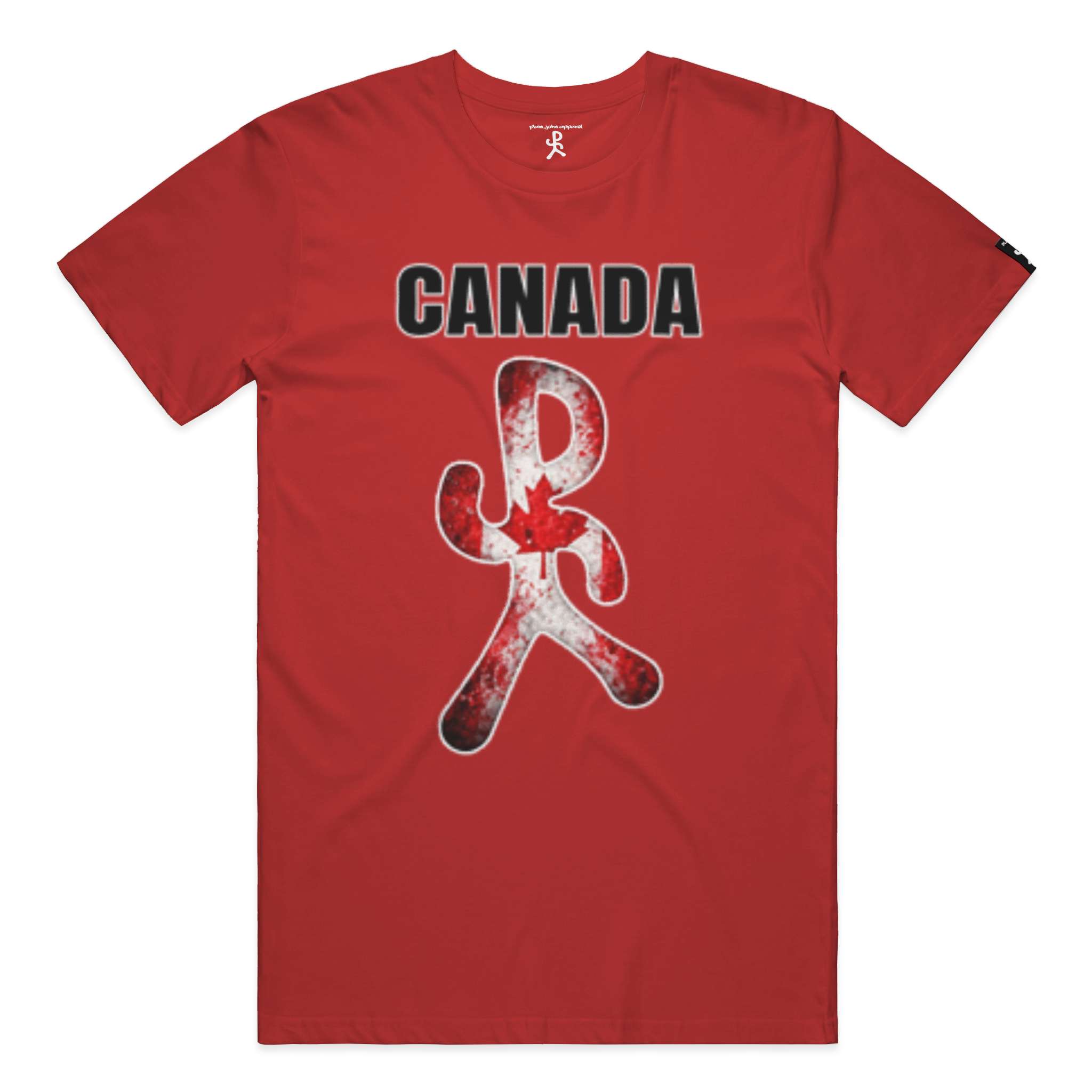 Canada Canvas Red Running Man Tee