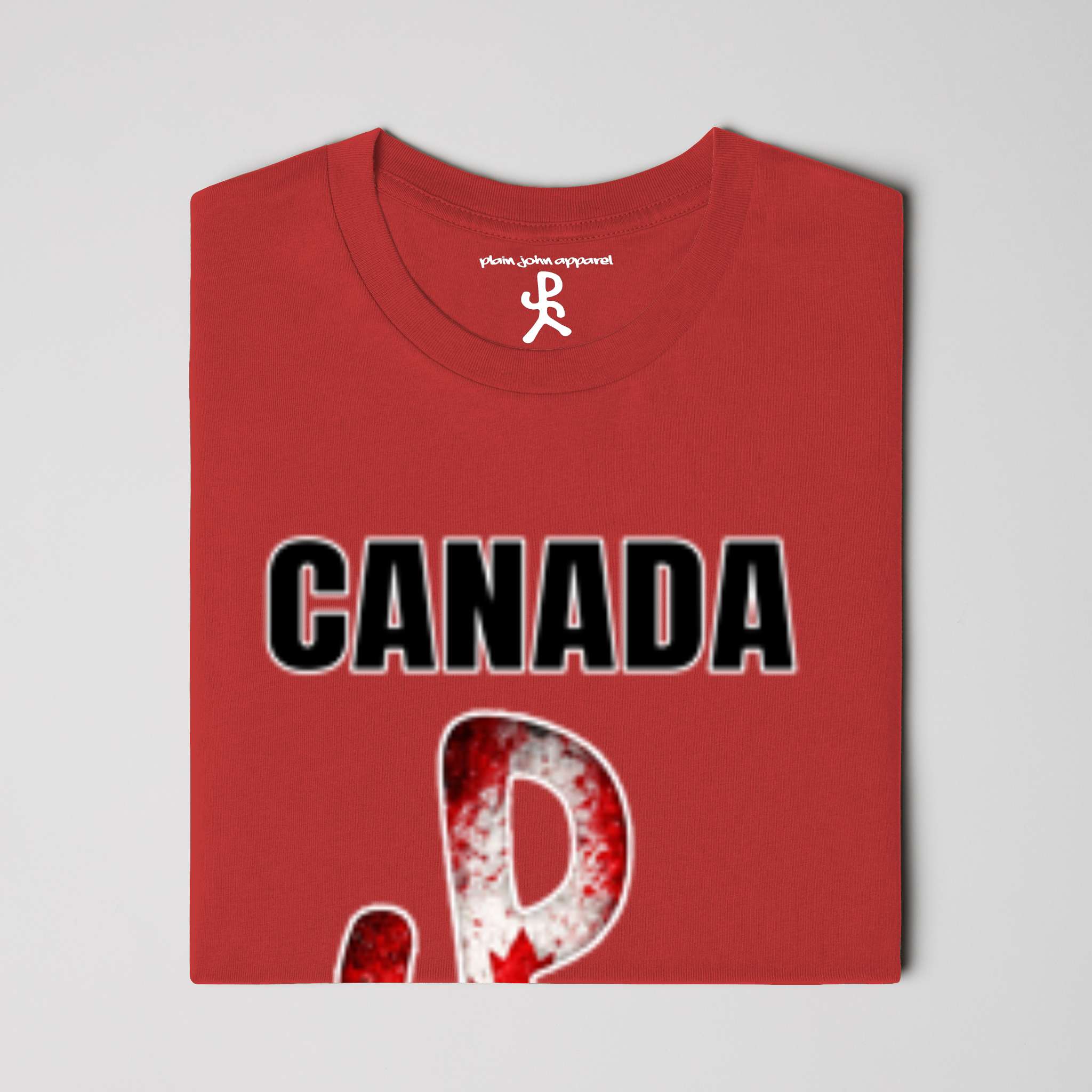 Canada Canvas Red Running Man Tee