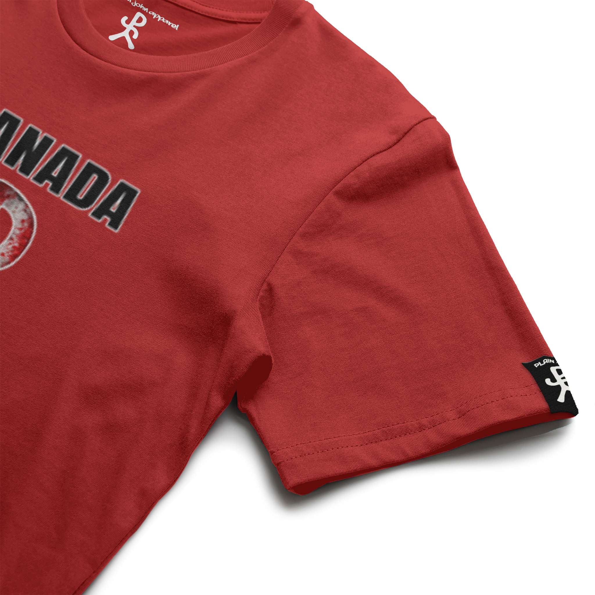 Canada Canvas Red Running Man Tee
