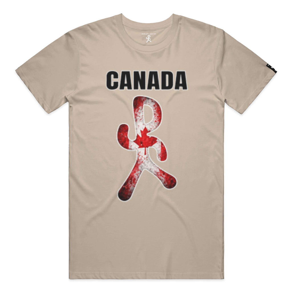 Canada Tan Running Man Tee