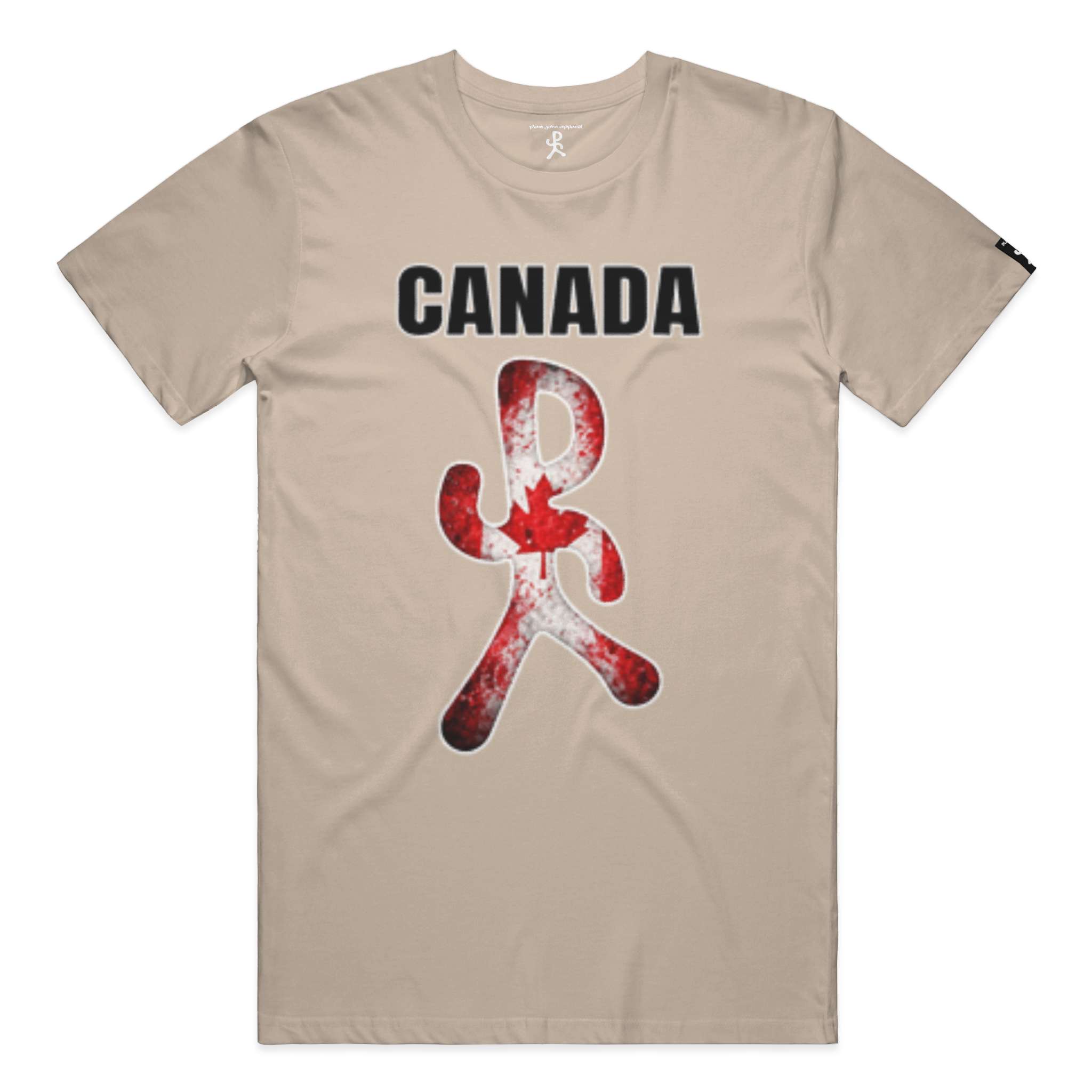 Canada Tan Running Man Tee