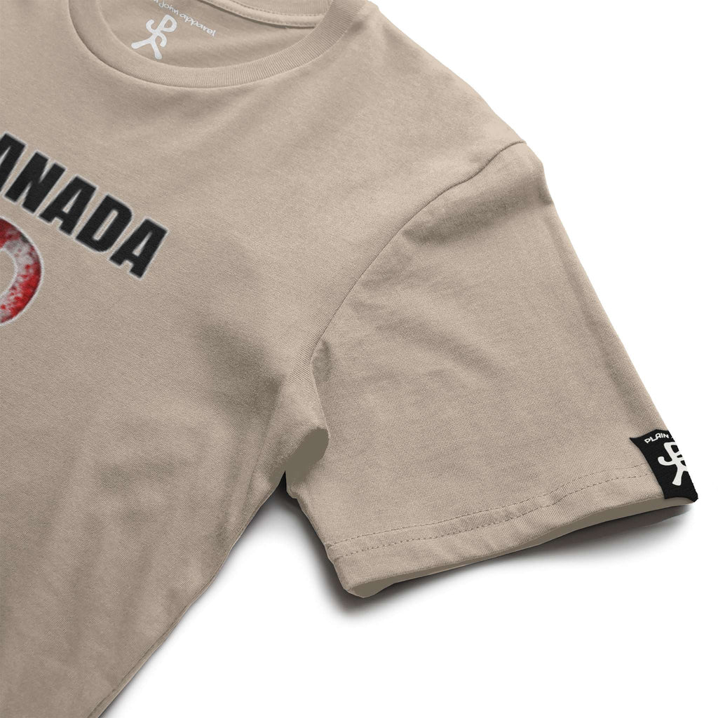 Canada Tan Running Man Tee