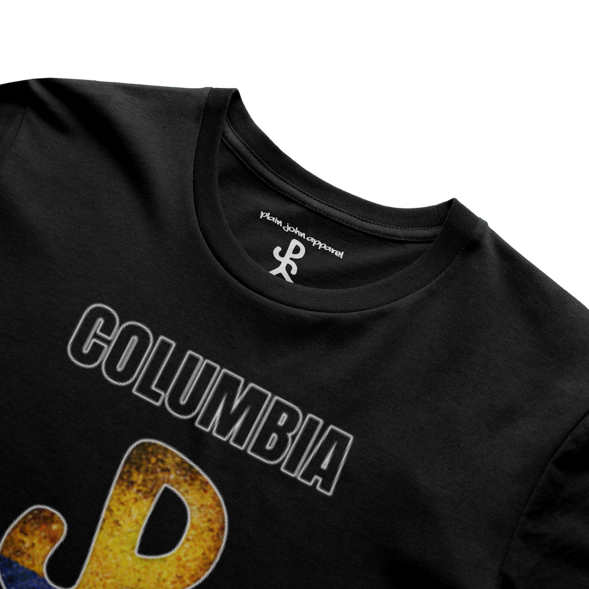 Colombia Black Running Man Tee