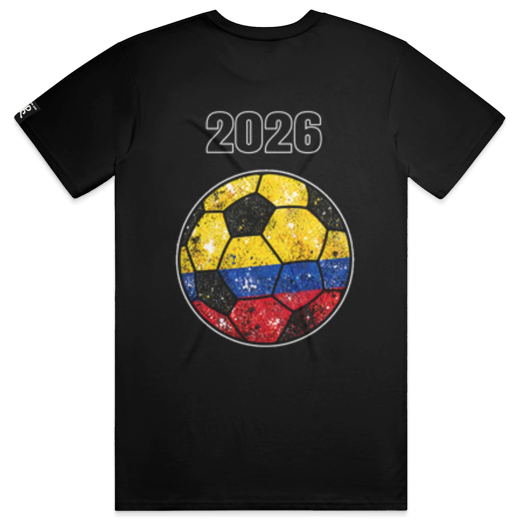 Colombia Black Running Man Tee