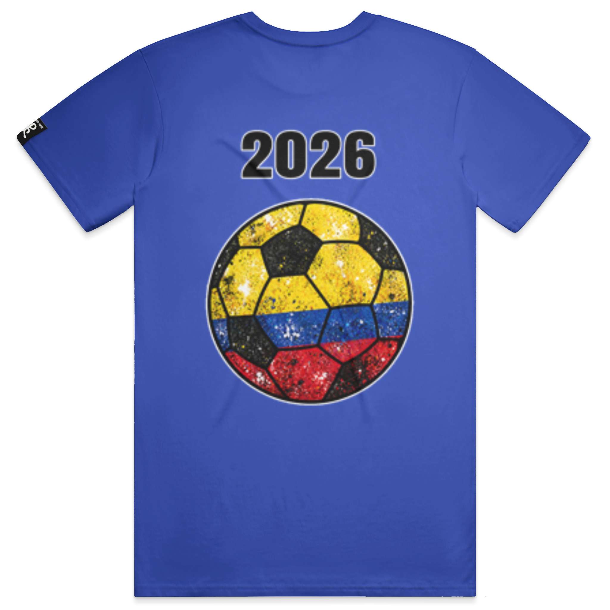 Colombia Royal Blue Running Man Tee