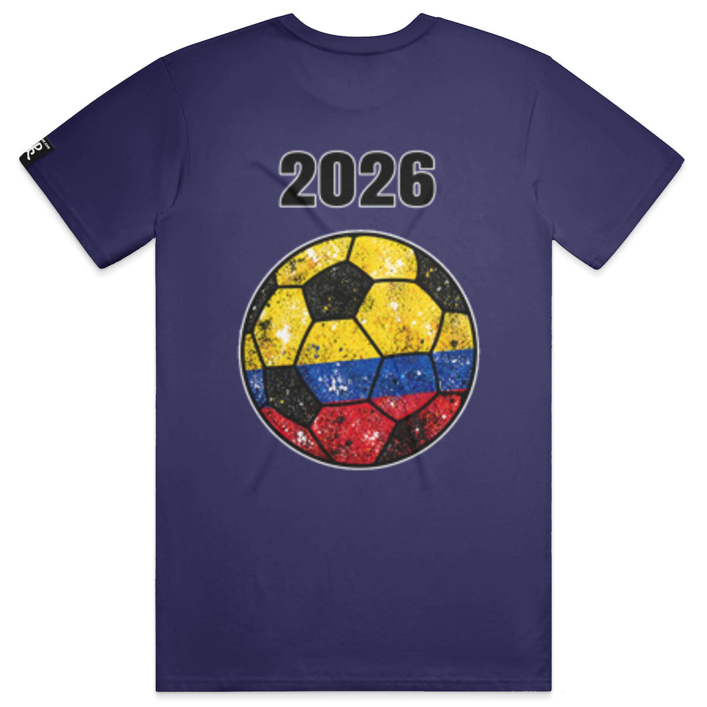 Colombia Team Navy Running Man Tee