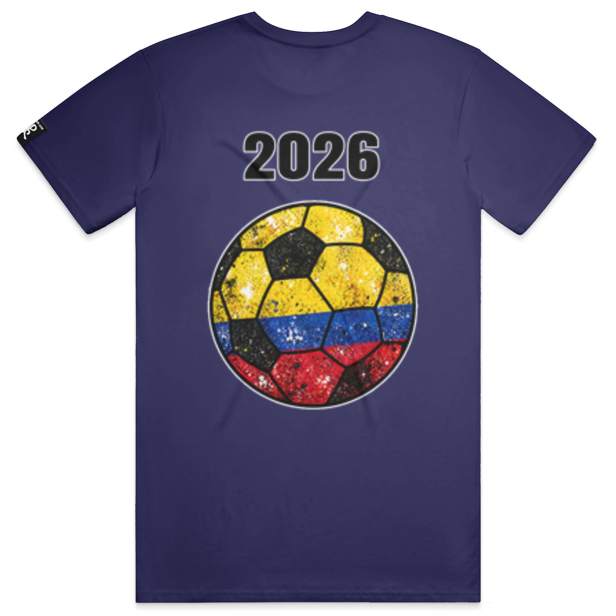 Colombia Team Navy Running Man Tee