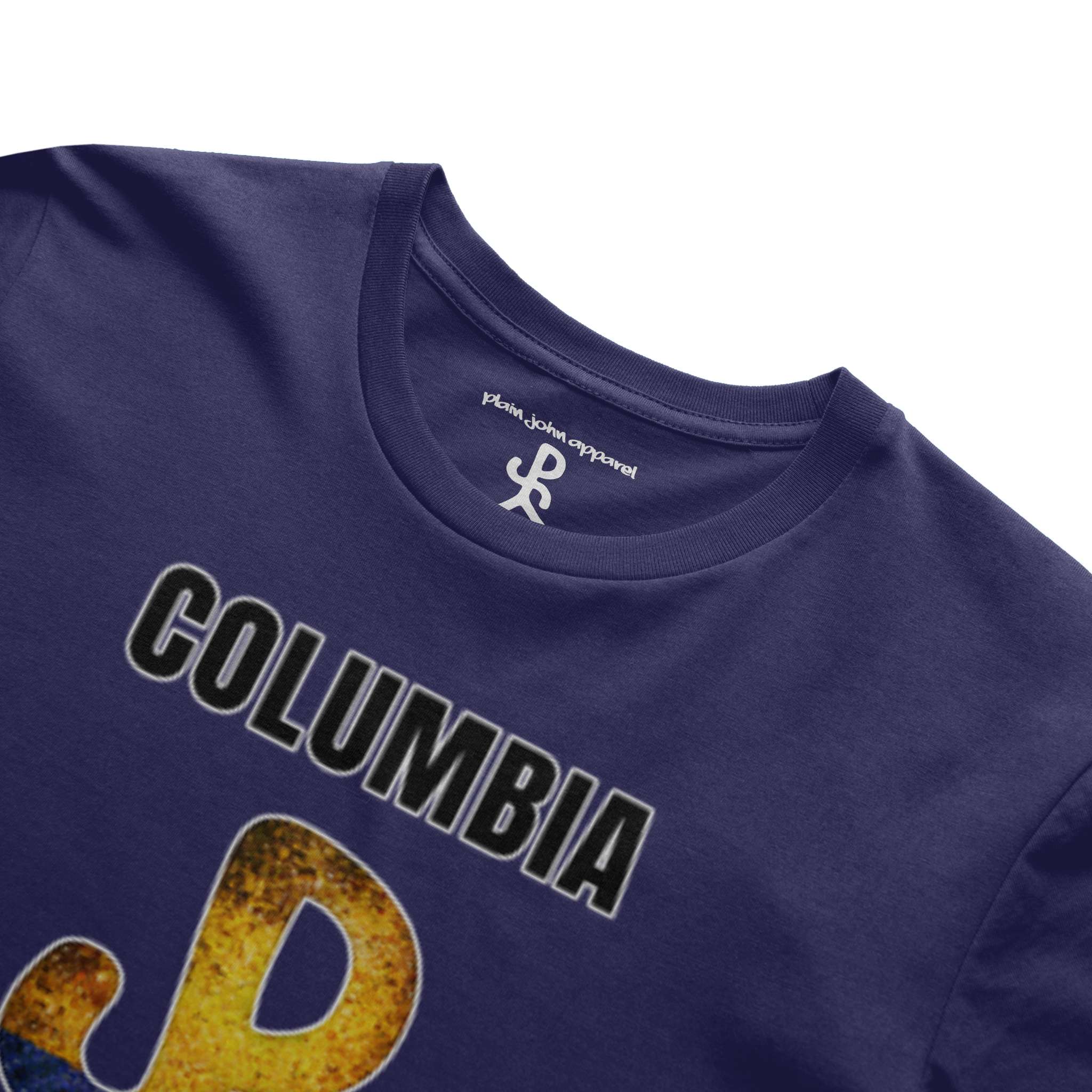 Colombia Team Navy Running Man Tee