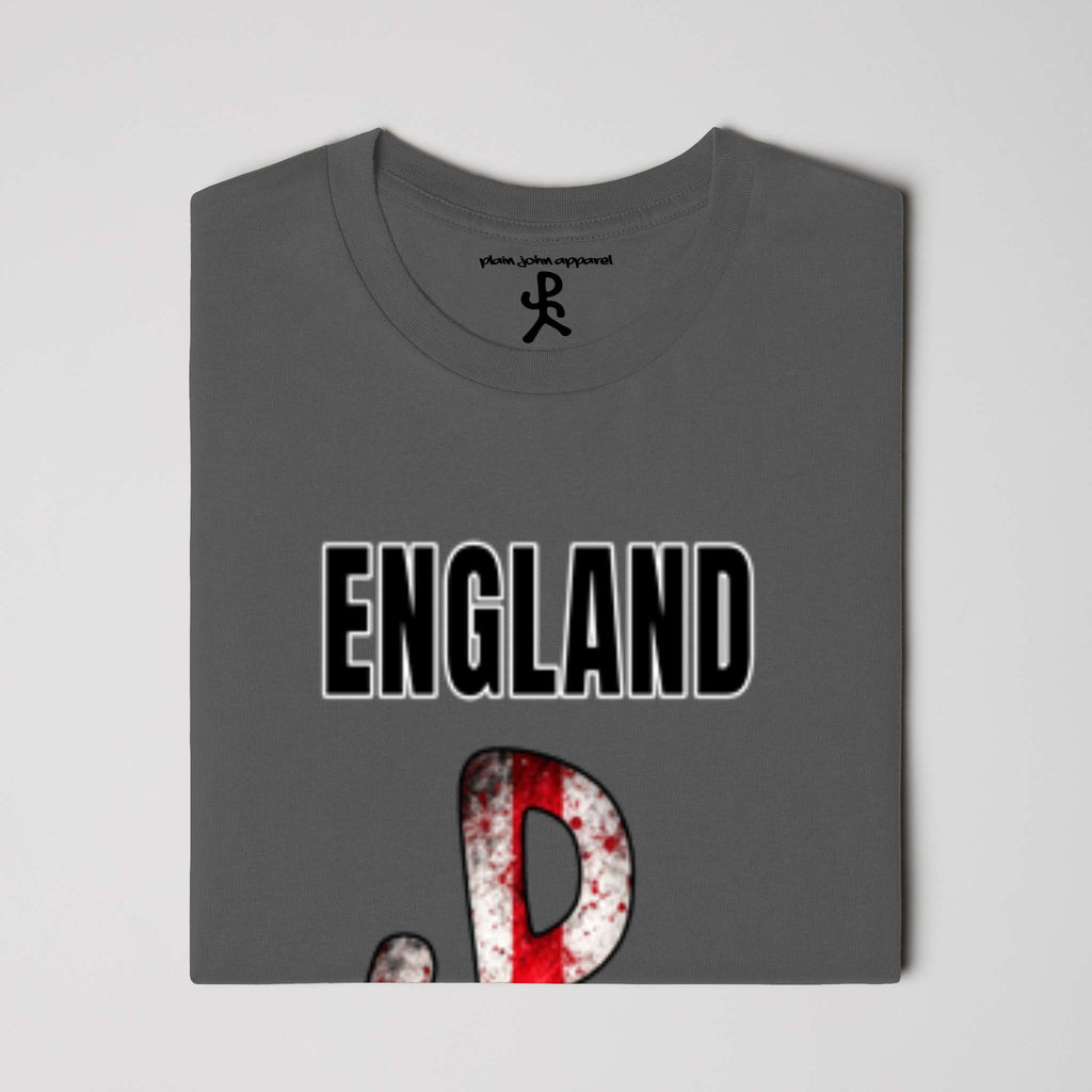 England Charcoal Running Man Tee
