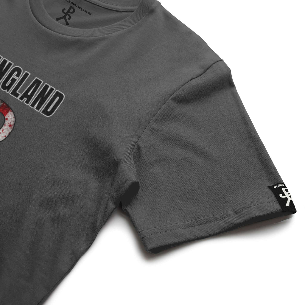 England Charcoal Running Man Tee