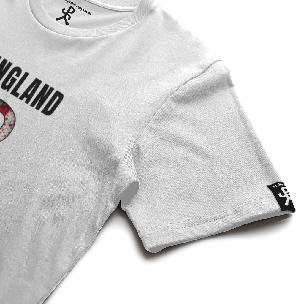 England White Running Man Tee