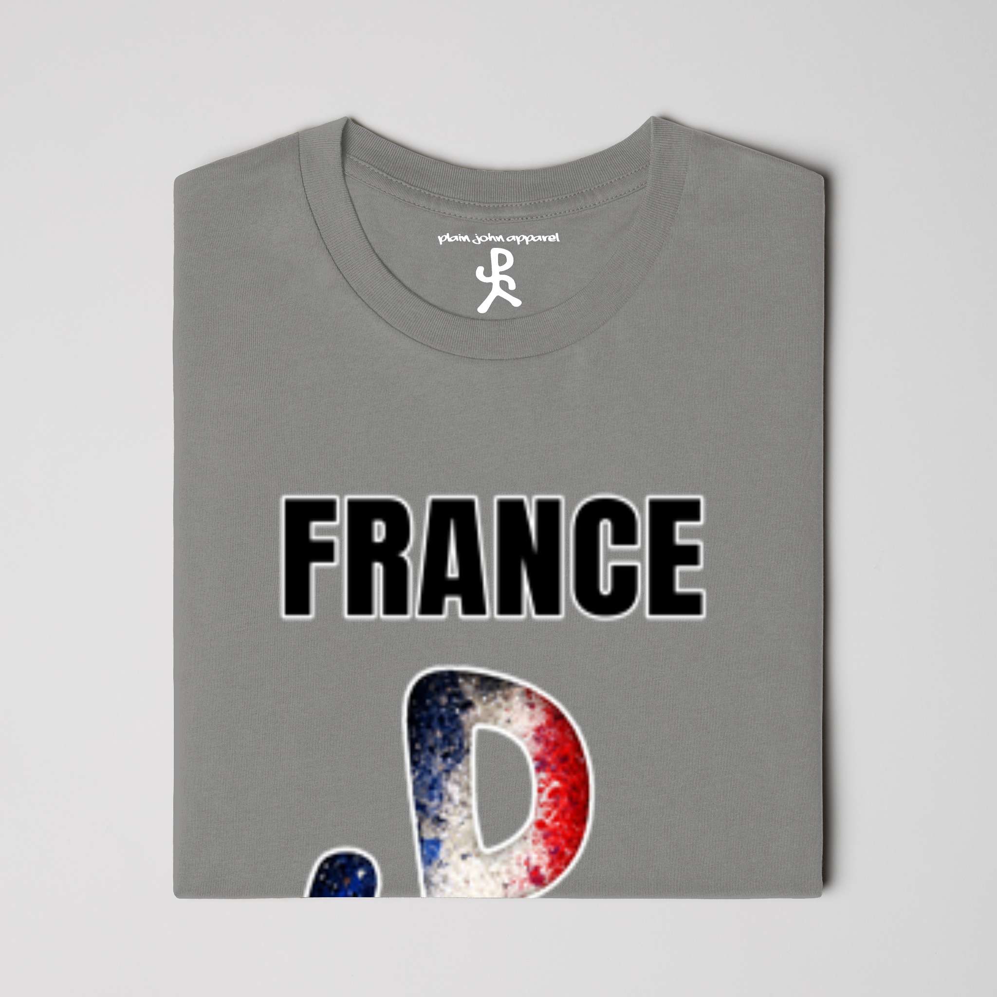 France Storm Grey Running Man Tee