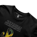 Jamaica Black Running Man Tee