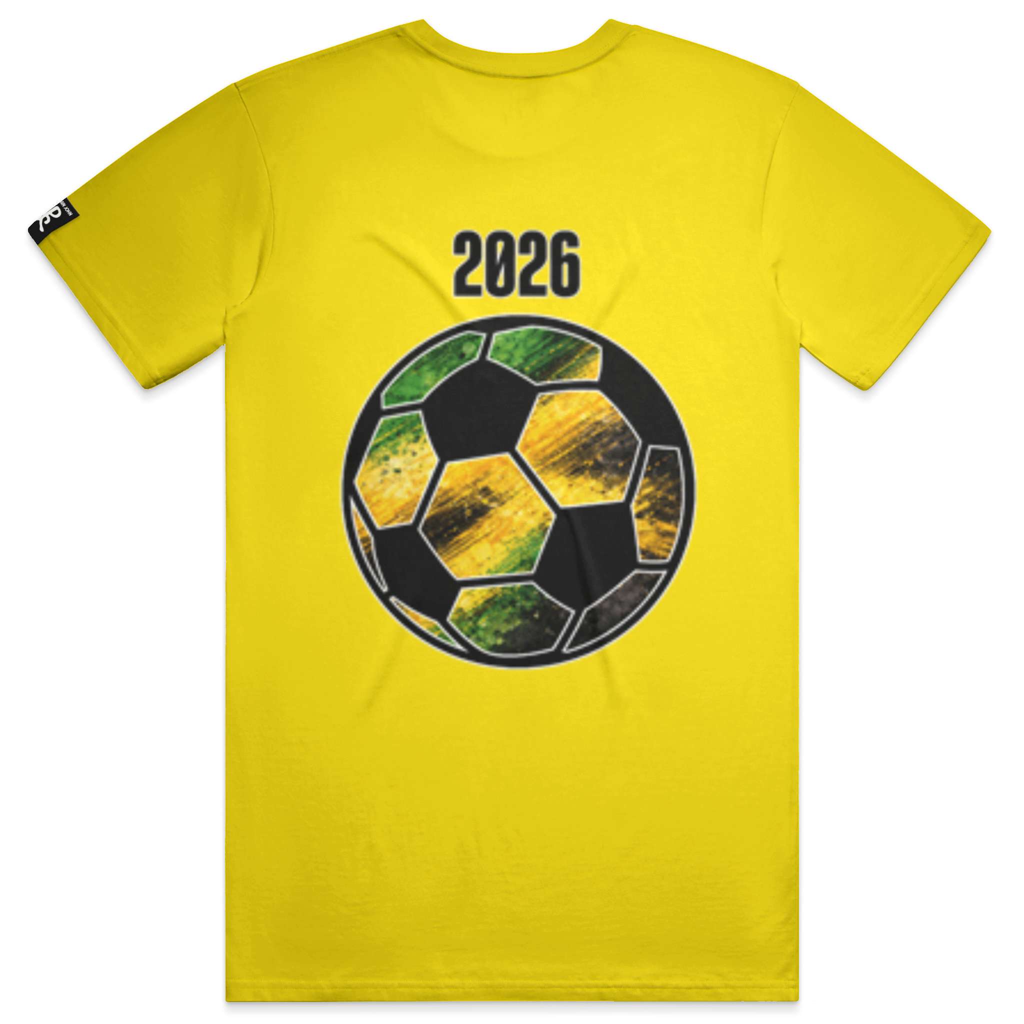Jamaica Yellow Running Man Tee
