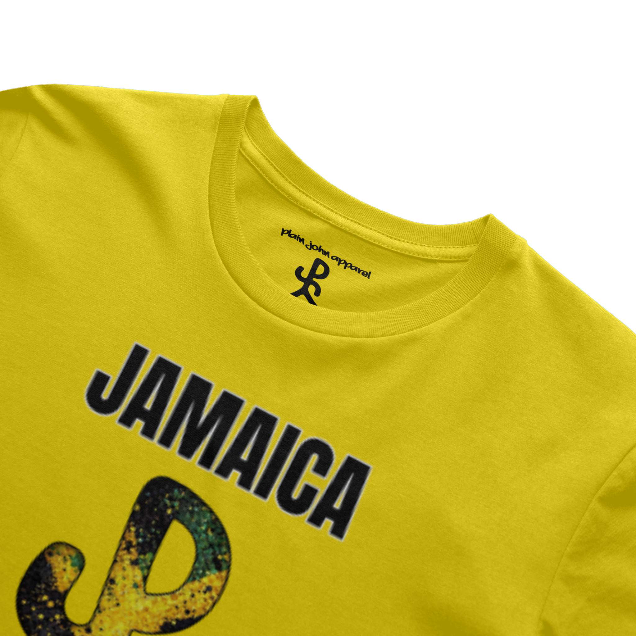 Jamaica Yellow Running Man Tee
