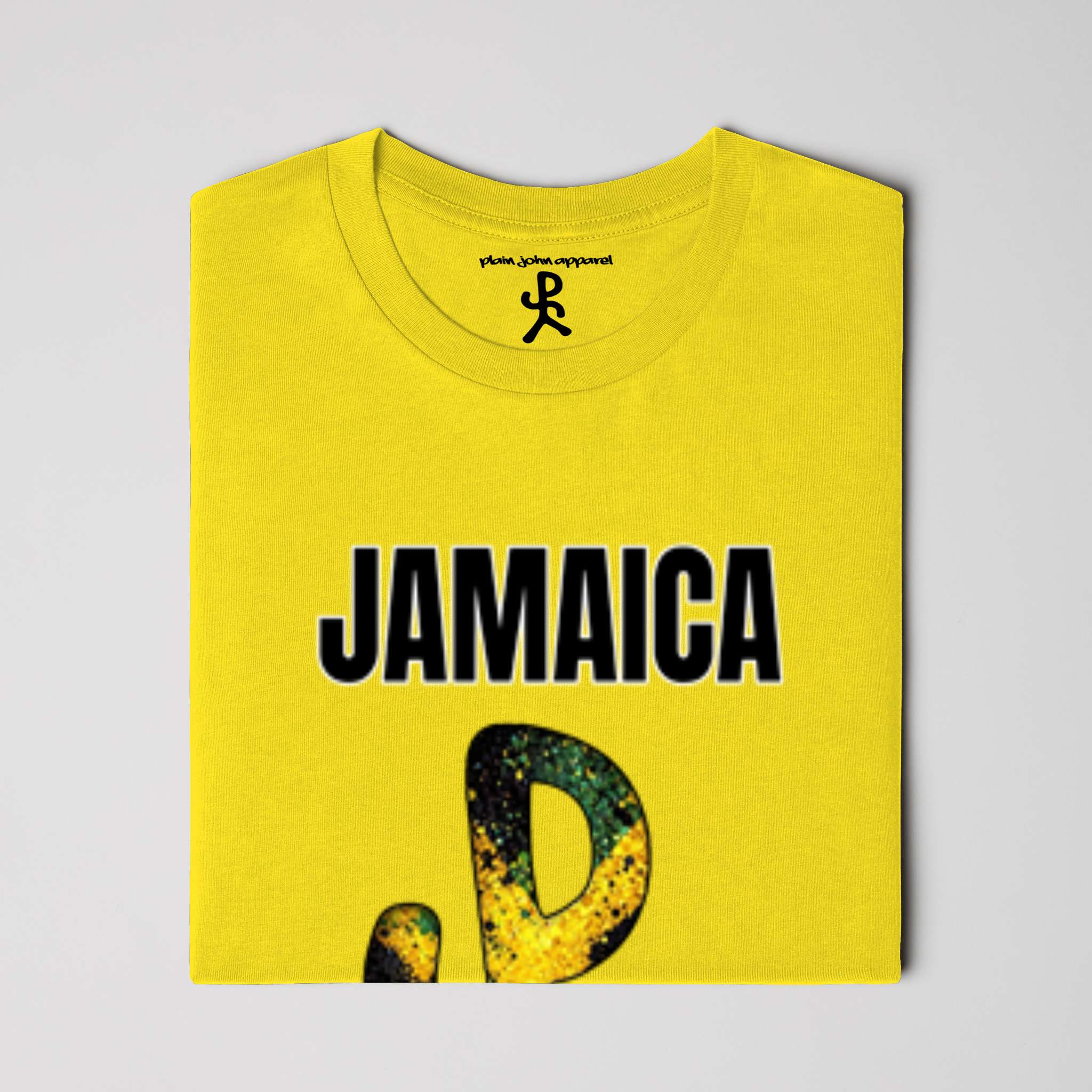 Jamaica Yellow Running Man Tee