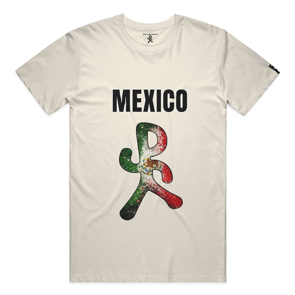 Mexico Cream Running Man Tee
