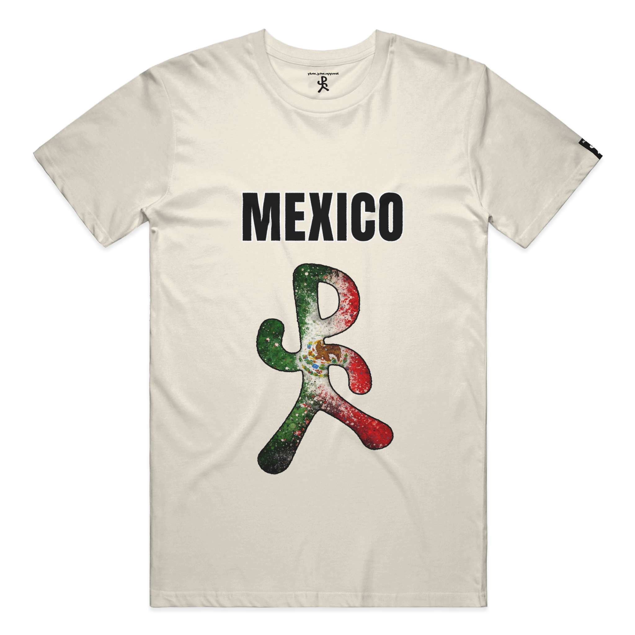 Mexico Cream Running Man Tee