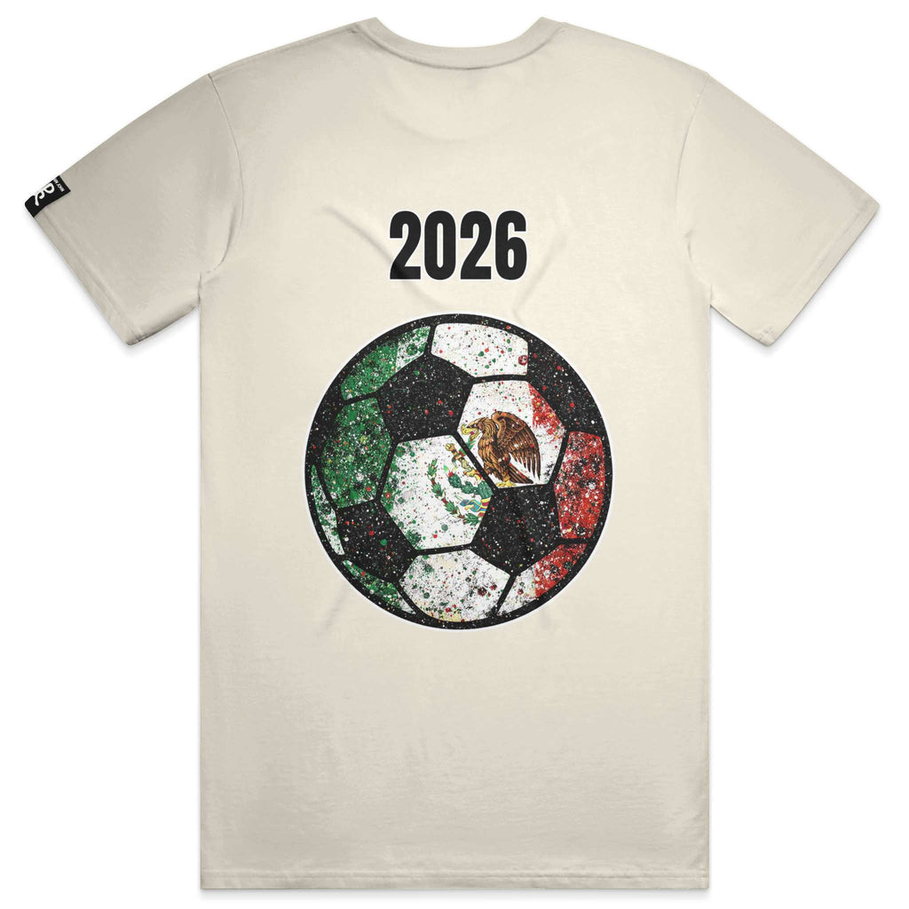 Mexico Cream Running Man Tee