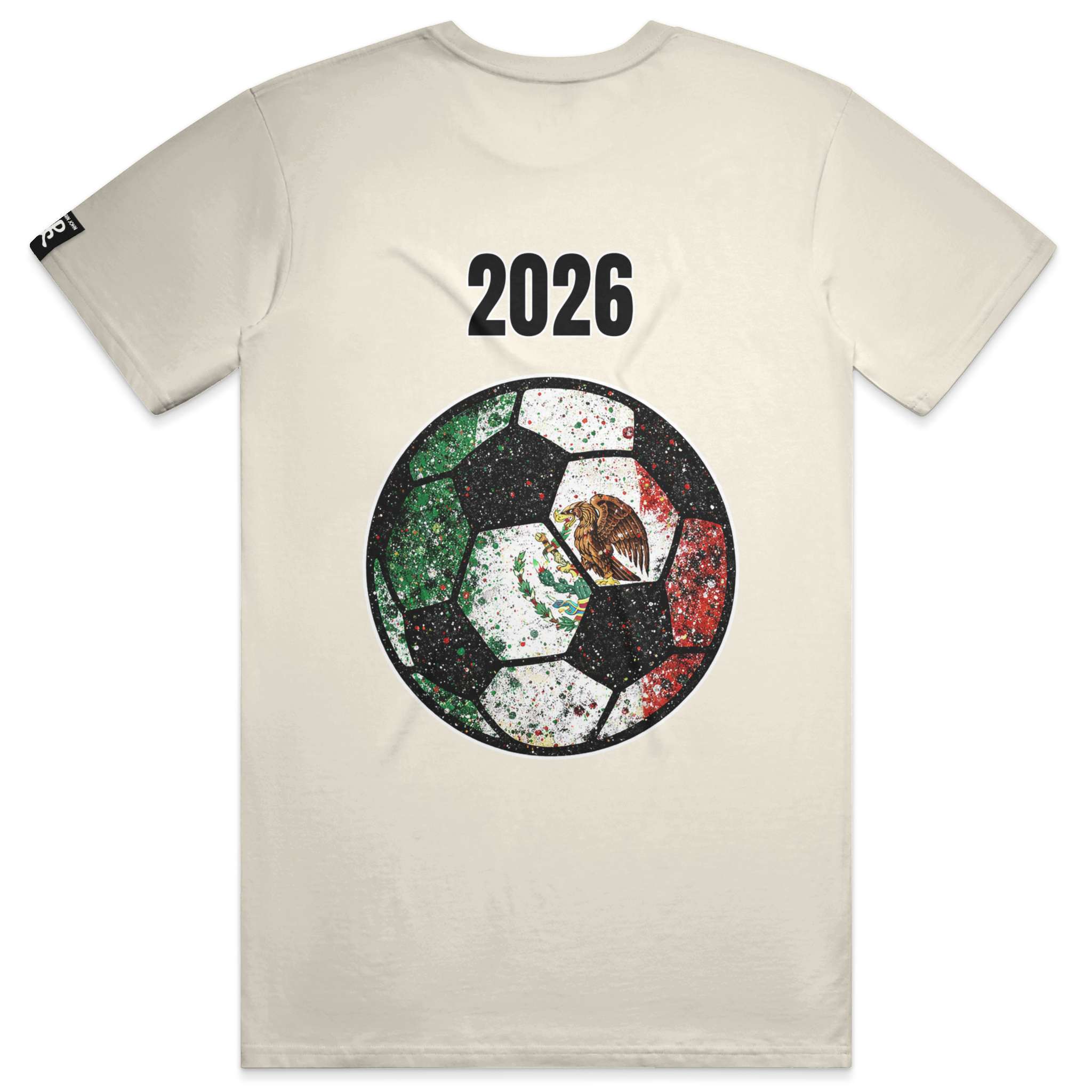 Mexico Cream Running Man Tee