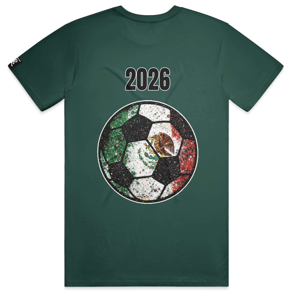 Mexico Forest Green Running Man Tee