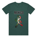 Mexico Forest Green Running Man Tee