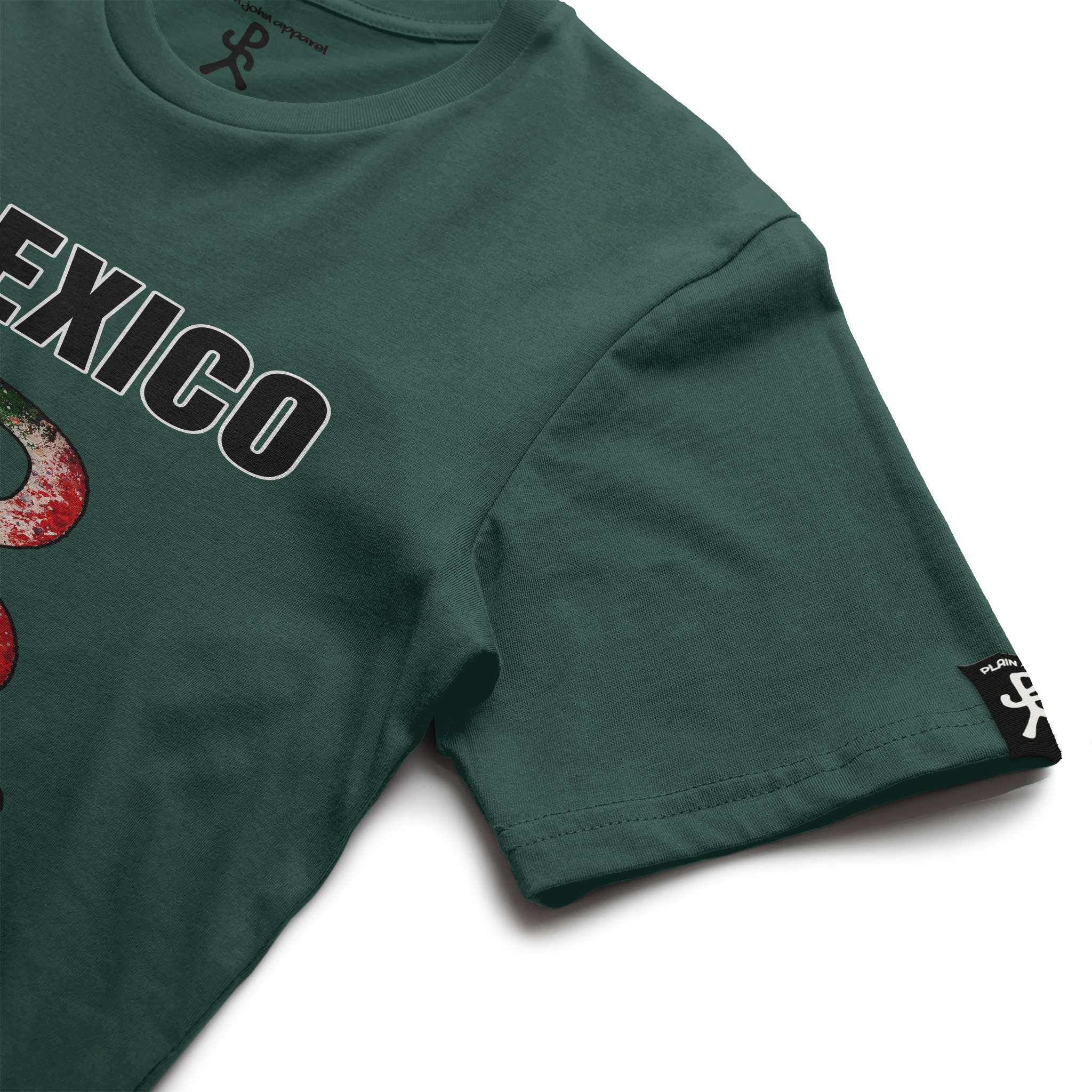 Mexico Forest Green Running Man Tee