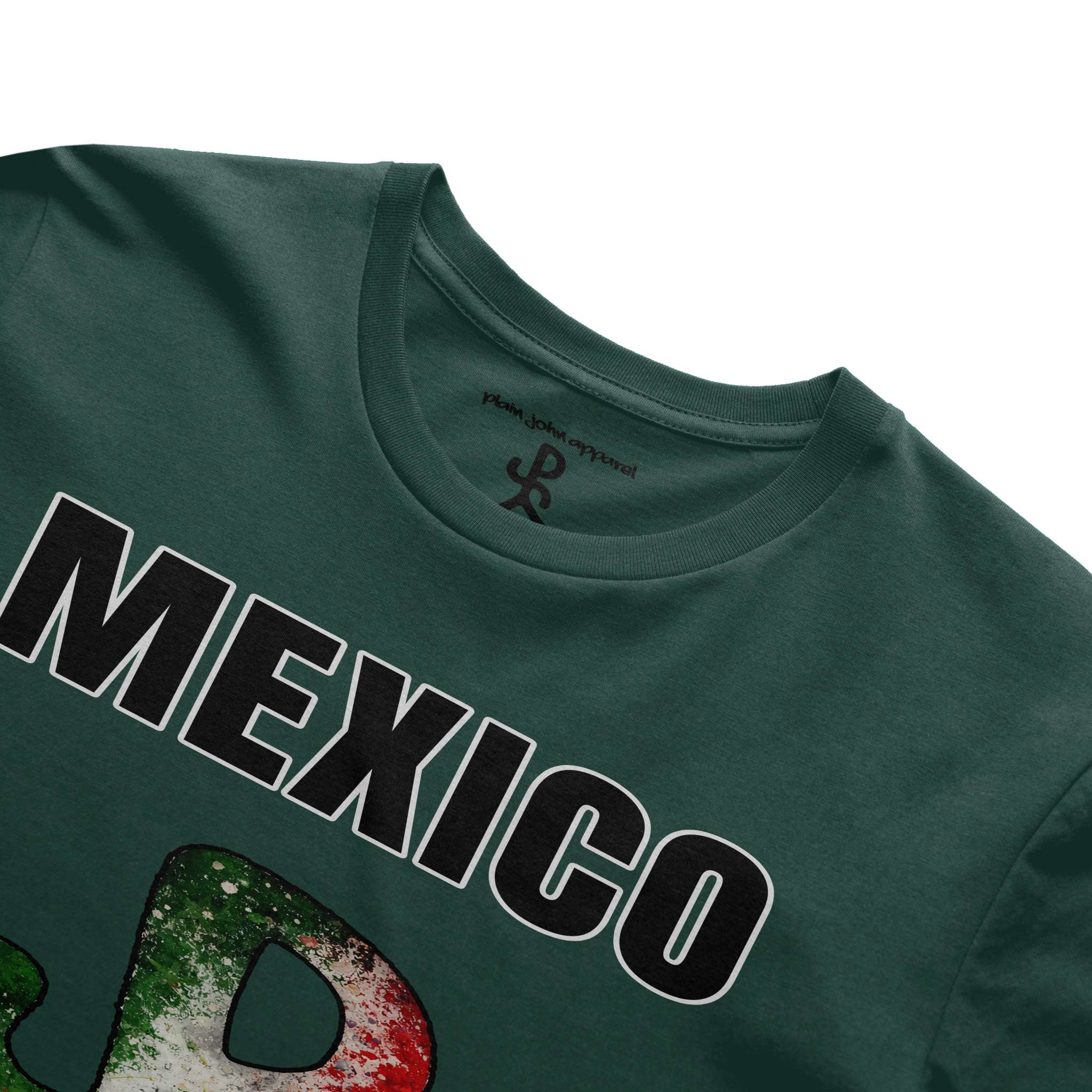Mexico Forest Green Running Man Tee