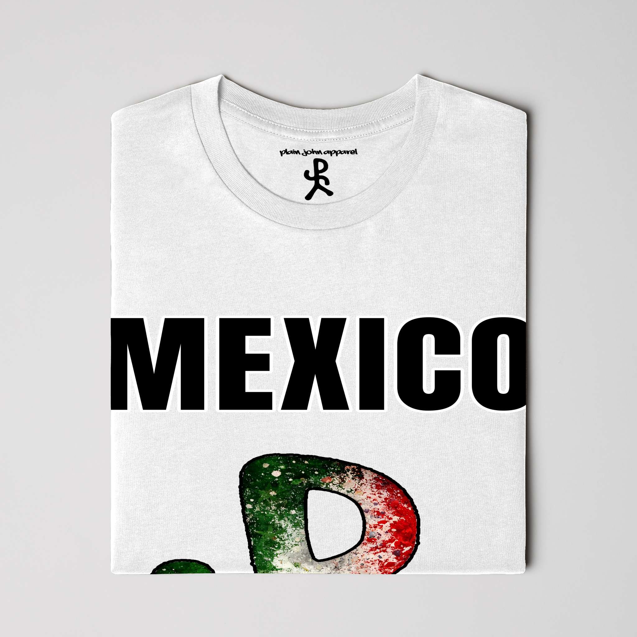 Mexico White Running Man Tee