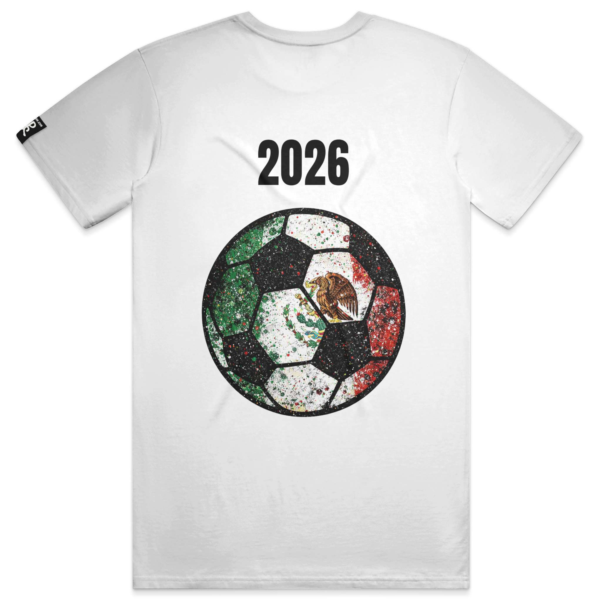Mexico White Running Man Tee