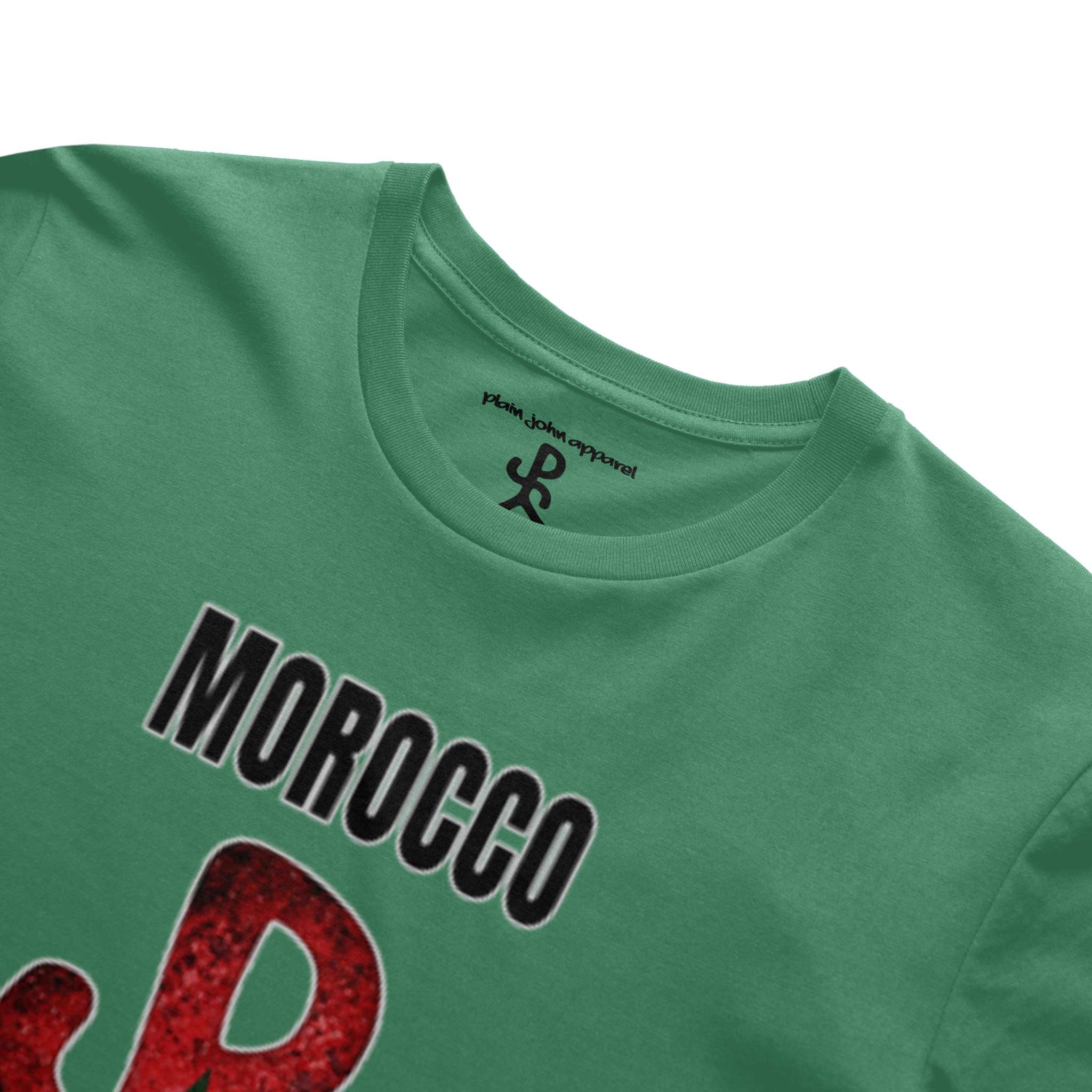 Morocco Kelly Green Running Man Tee
