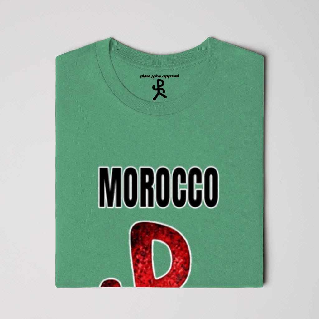 Morocco Kelly Green Running Man Tee