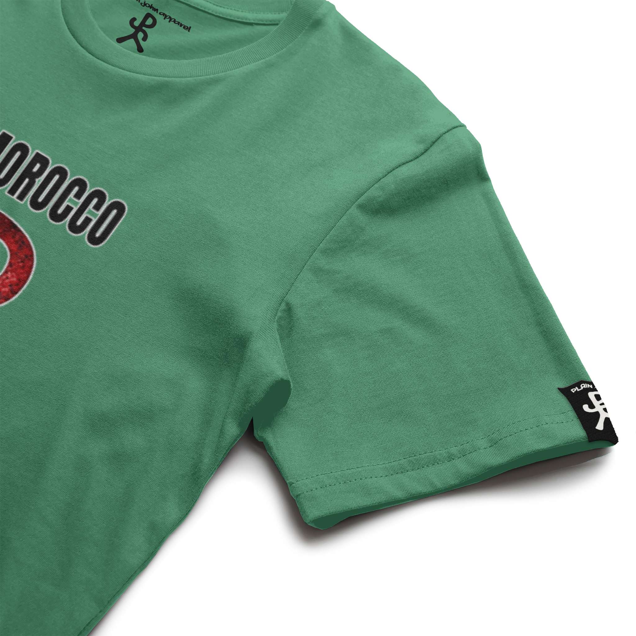 Morocco Kelly Green Running Man Tee