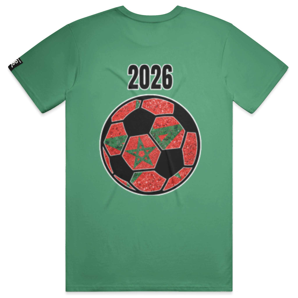 Morocco Kelly Green Running Man Tee