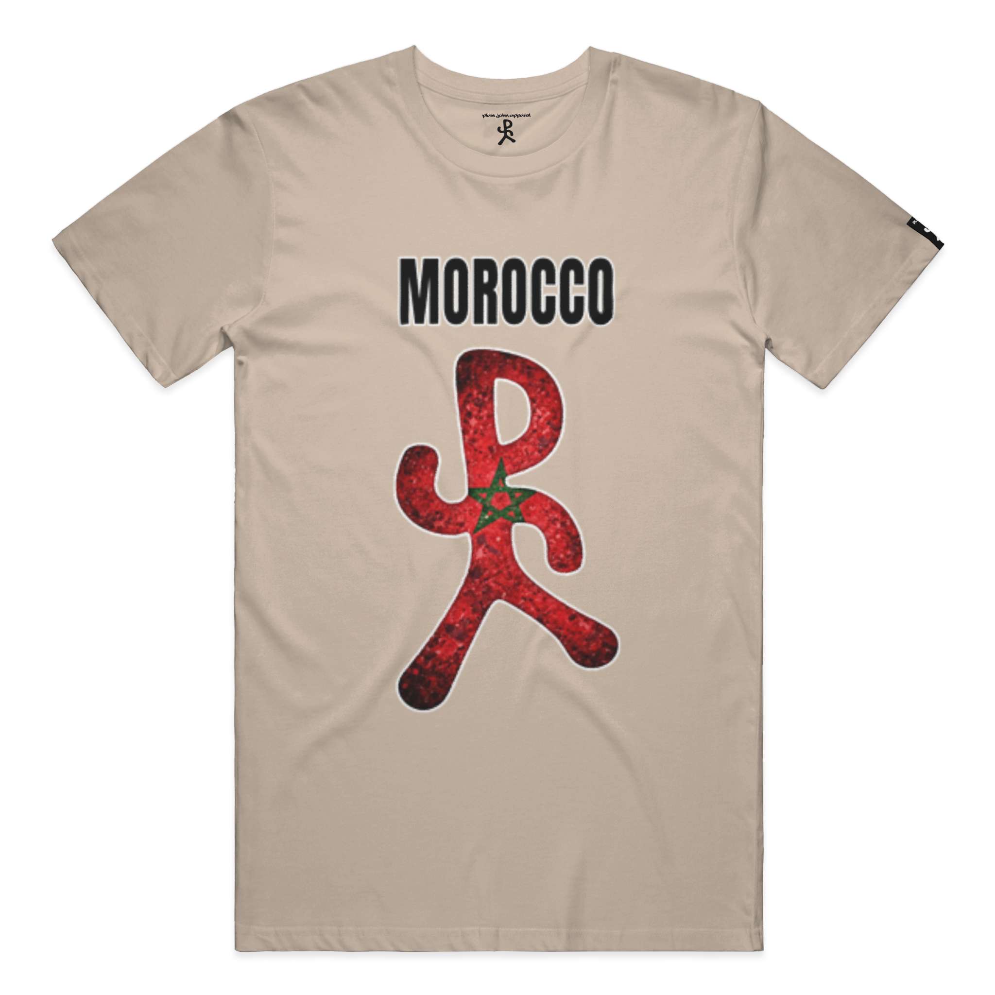 Morocco Tan Running Man Tee
