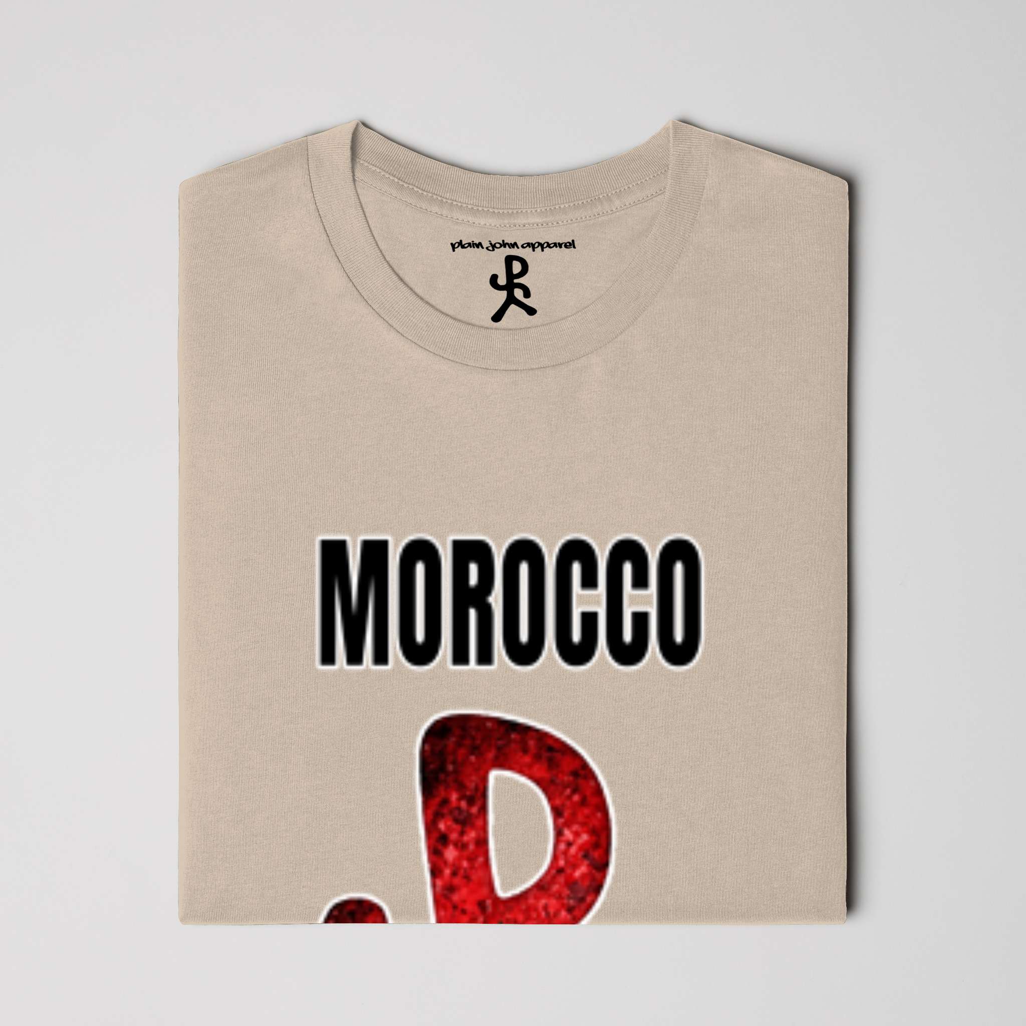 Morocco Tan Running Man Tee
