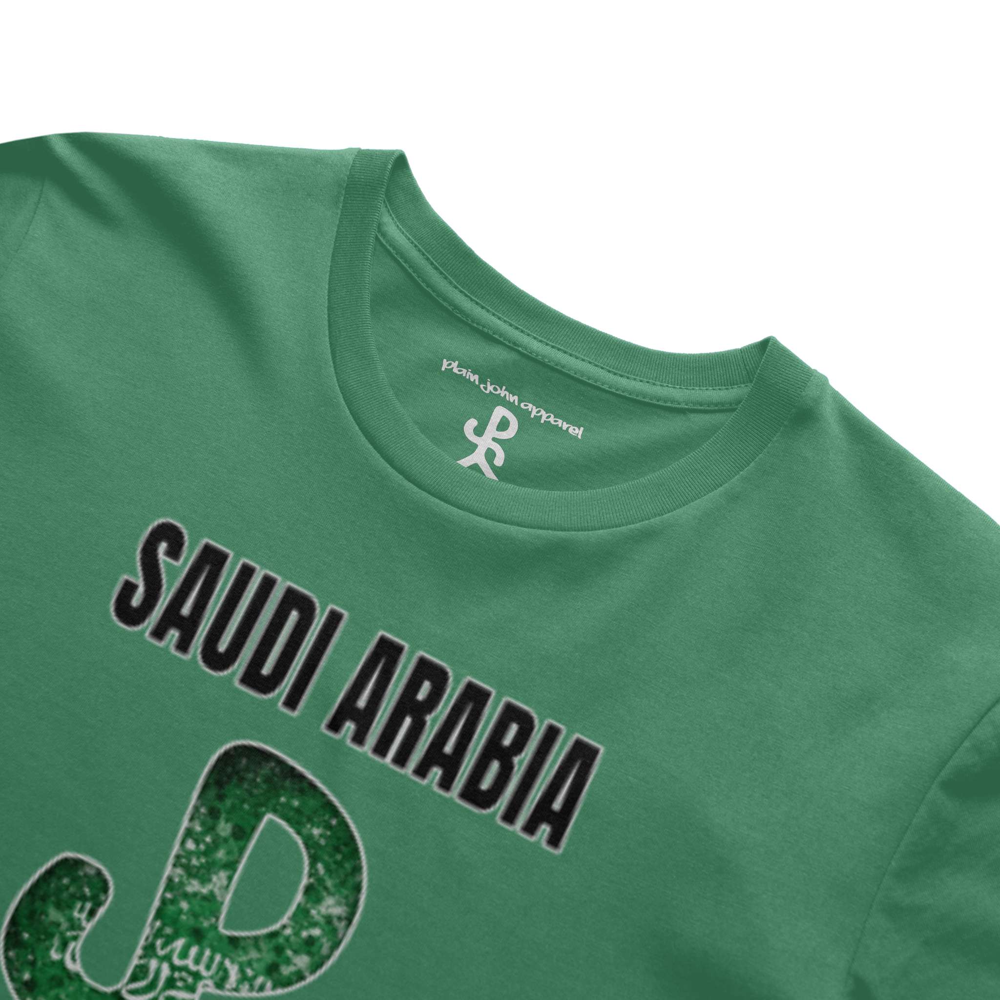 Saudi Arabia Kelly Green Running Man Tee