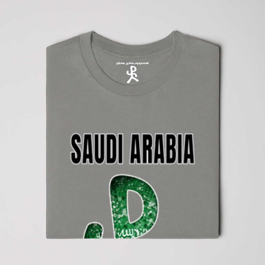 Saudi Arabia Storm Grey Running Man Tee