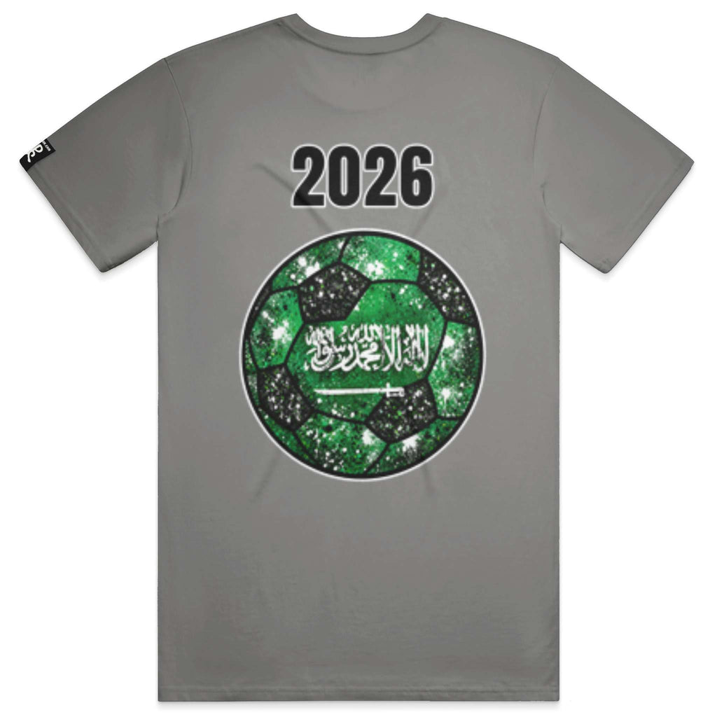 Saudi Arabia Storm Grey Running Man Tee