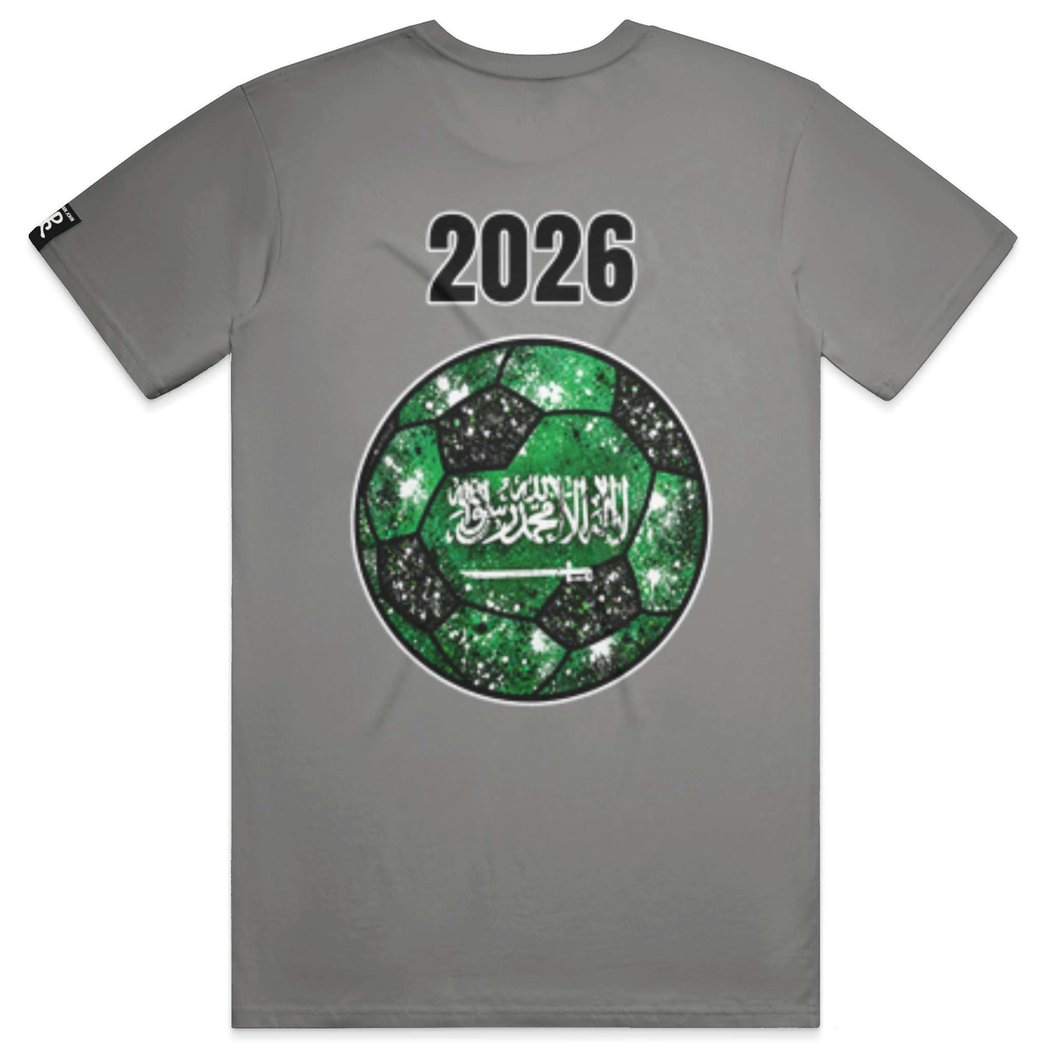Saudi Arabia Storm Grey Running Man Tee