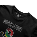 South Africa Black Running Man Tee
