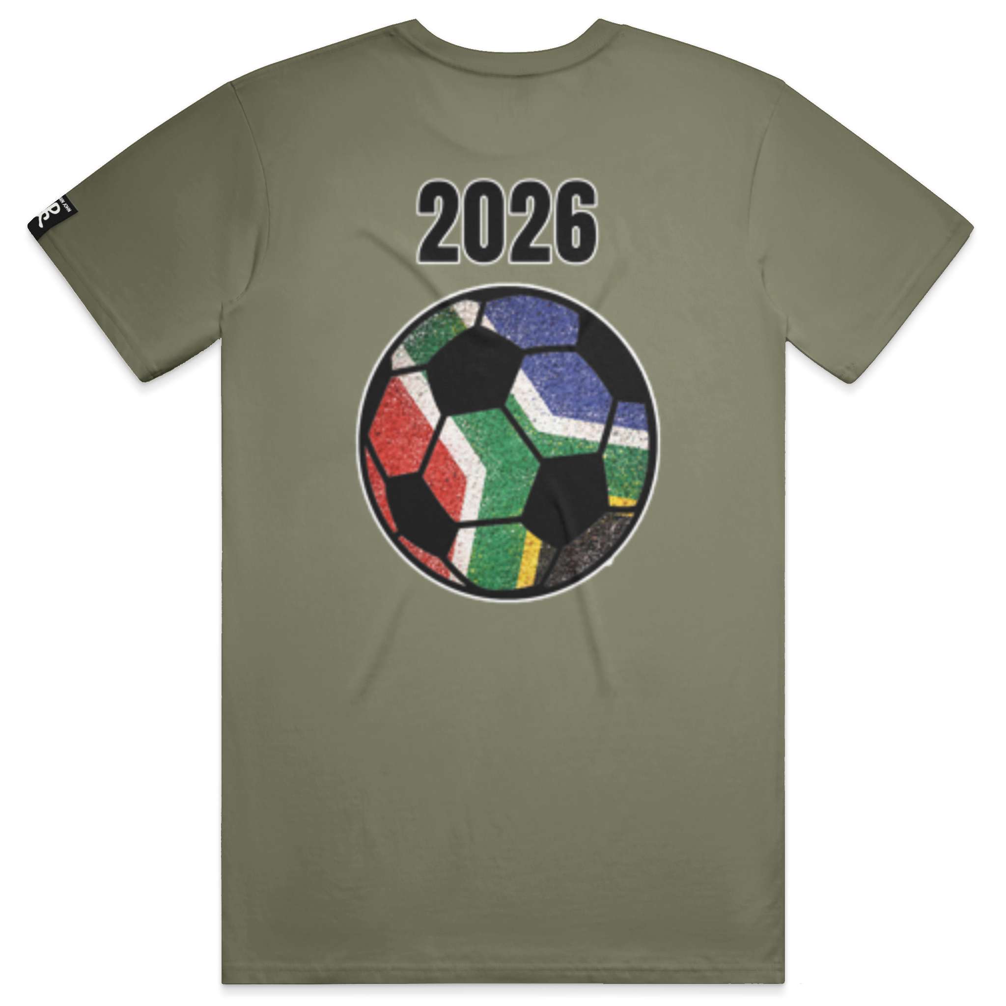 South Africa Military Green Running Man Tee