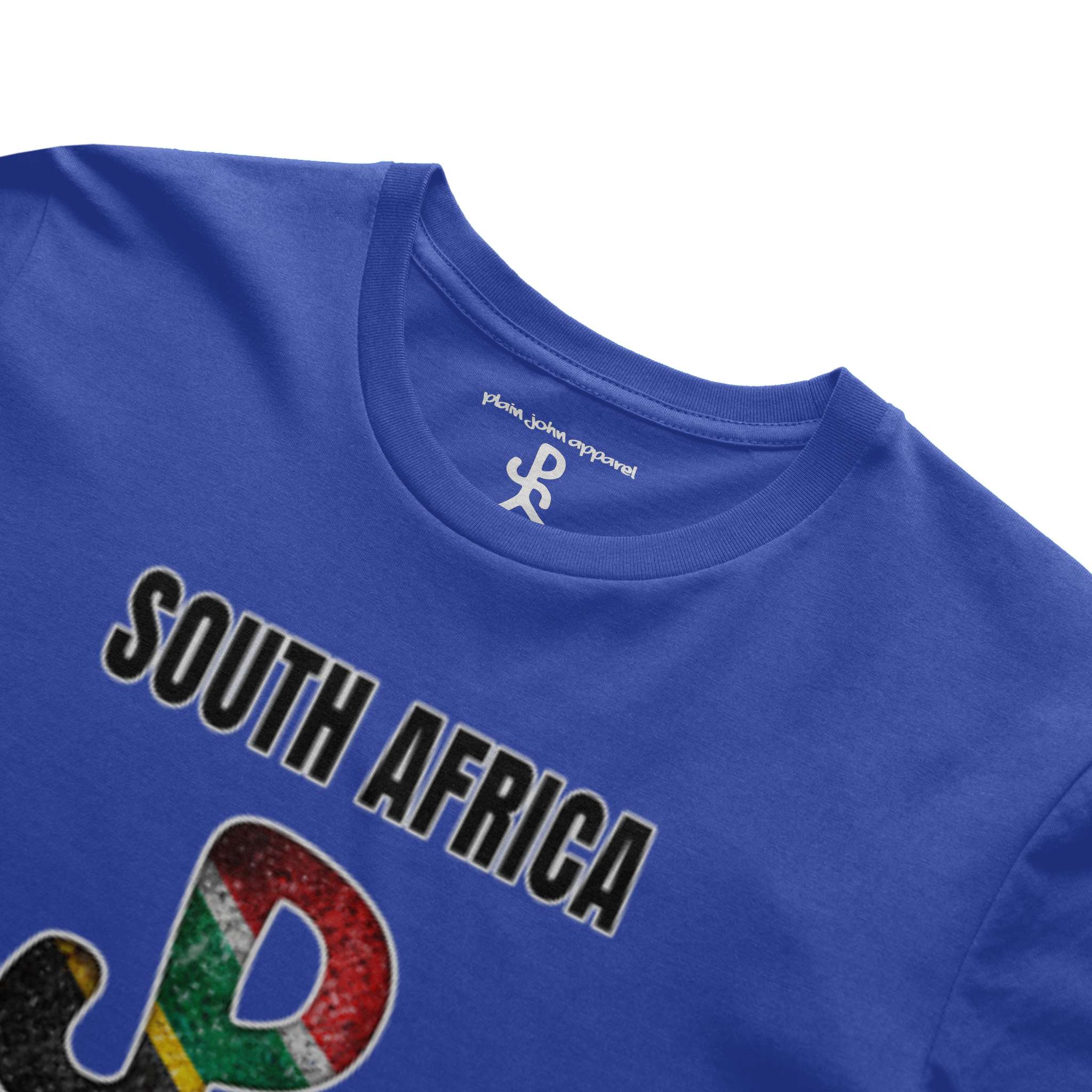 South Africa Royal Blue Running Man Tee